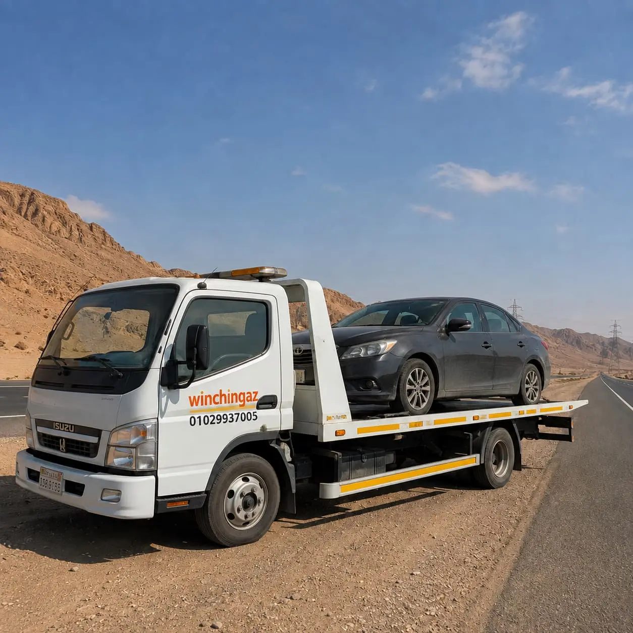 ونش إنقاذ سيارات